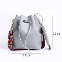 Load image into Gallery viewer, Strap Bucket Crossbody Bag