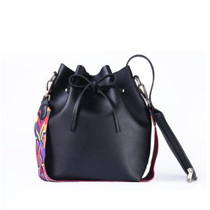 Strap Bucket Crossbody Bag