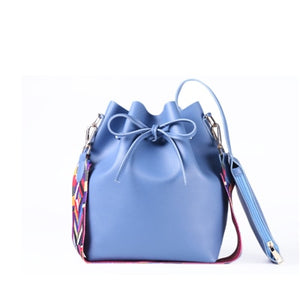 Strap Bucket Crossbody Bag