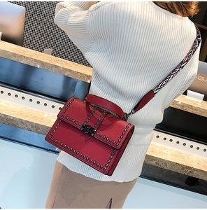 Cover Rivet Crossbody Bag