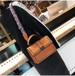 Cover Rivet Crossbody Bag