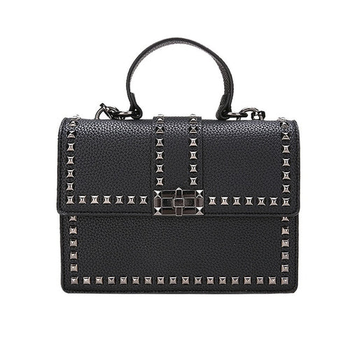 Cover Rivet Crossbody Bag