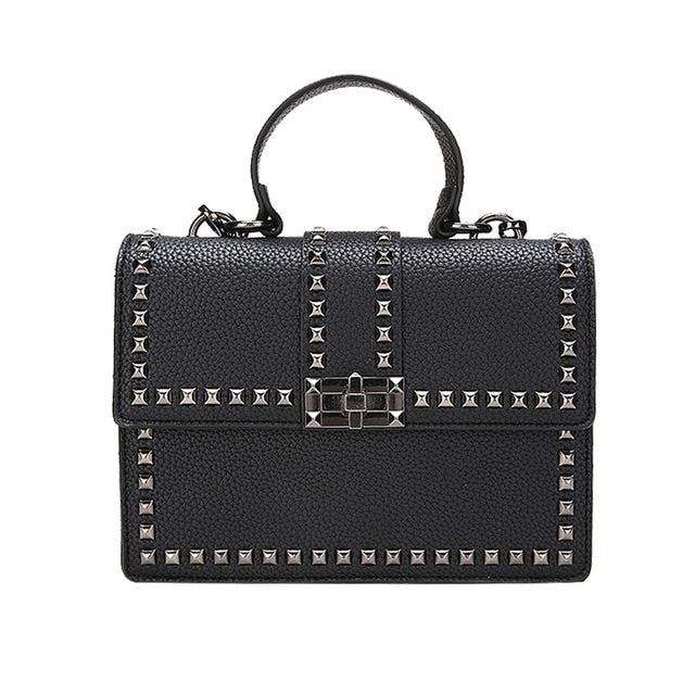 Cover Rivet Crossbody Bag