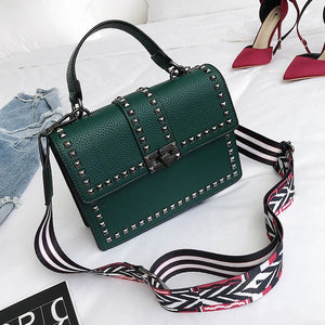 Cover Rivet Crossbody Bag