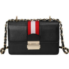 Load image into Gallery viewer, Stripe Chain Shoulder Bag